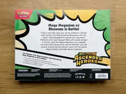 Pokemon TCG: Mega Evolution Ascended Heroes Mega Meganium ex Box Factory-Sealed - Image 2