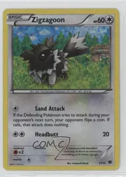 Zigzagoon Pokemon McDonald's Collection 5 Happy Meal Promo #11 - Image 1