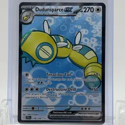 Pokemon TCG Journey Together Dudunsparce #178/159 Full Art Ultra Rare NM - Image 1