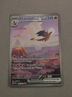 Pokemon Charizard ex 199/165 Scarlet & Violet 151 EX Special Illustration Rare - Image 1
