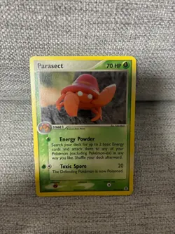 Pokemon TCG Parasect 43/112 Fire Red Leaf Green (Yuka Morii) (LP) - Image 1
