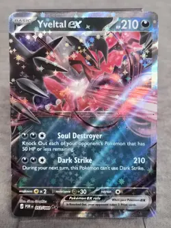 Yveltal ex 53/88 Foil Double Rare Pokemon Perfect Order TCG - Image 1