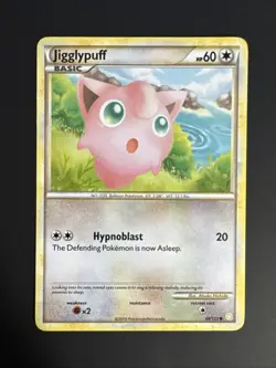 Jigglypuff - 68/123 HeartGold & SoulSilver - Pokemon TCG - 2010 - Image 1