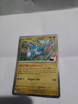 Latios 101/132 Cosmos Holo Pokemon Play! Prize Pack Play Stamp Series 8 - Image 1