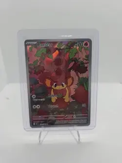 Pokemon Pansear 099/086 Sv: White Flare Illustration Rare Full Art Holo TCG - Image 1