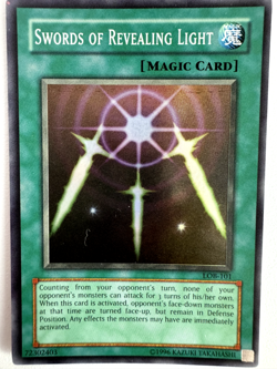 Swords of Revealing Light LOB-101 The Legend of Blue Eyes White Dragon - Image 1