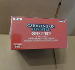 One Piece OP-13 Carrying on His Will Booster Box SEALED English - Image 3