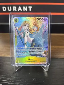One Piece TCG Nami EB03-053 SR Extra Booster English Foil NM - Image 1