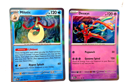 Deoxys 074/182 & Milotic 036/182-Paradox Rift -Holo Rare 2023 TCG Pokemon NM - Image 3