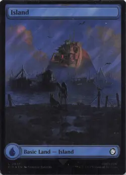 Island NM Fallout Surge Foil MTG - Image 1