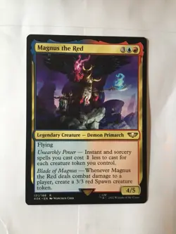 Magnus the Red MTG Universes Beyond: Warhammer 40000 Free Shipping - Image 1