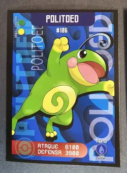 POLITOED - POKEMON TCG POKEDEX EDITION FOIL CARD - Image 1
