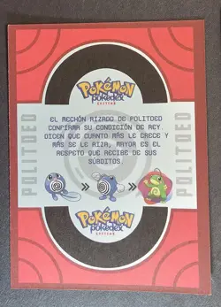 POLITOED - POKEMON TCG POKEDEX EDITION FOIL CARD - Image 2
