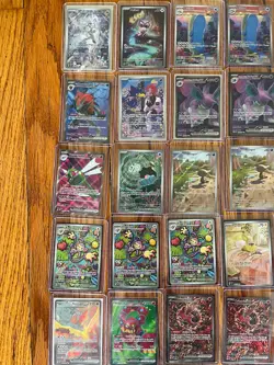 Pokemon 34 Full Art Cards SIR IR Ultra Rare Destined Journey Mega Evolutions - Image 3