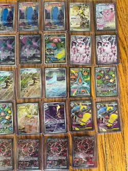 Pokemon 34 Full Art Cards SIR IR Ultra Rare Destined Journey Mega Evolutions - Image 4