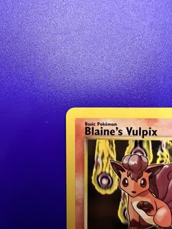 BLAINE'S VULPIX 66/132 GYM CHALLENGE UNLIMITED 2000 POKEMON TCG - Image 2