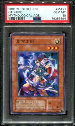 YUGIOH - PSA 10 - OTOHIME - MA-21 - MYTHOLOGICAL AGE - JAPANESE OCG - Image 1