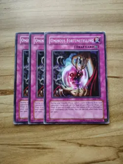 Yu-Gi-Oh! - Ominous FortuneTelling 3X - Full Playset - Image 1