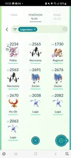 Pokemon Go (Stage 39) Shiny Legendary Palkia ( 37 Shinys )(1.3M stardust) - Image 3