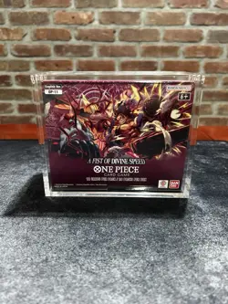One Piece Op-11 Fist of Divine Speed English Booster Box Sealed (Case included) - Image 1