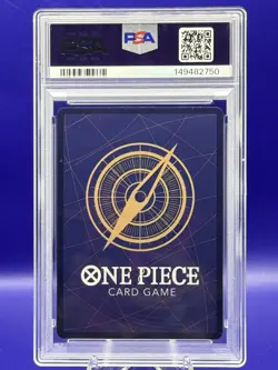 One Piece Nami Alt Art OP11-054 A Fist of Divine Speed Foil PSA 10 - Image 2