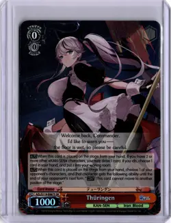 Thuringen (SR) - Azur Lane Vol. 2 (AZL/) Super Rare / AZL/S119-E087S SR KAN-SEN - Image 1