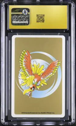 Mr. Mime 8 CGC 10 Pristine 1999 Gold Poker Deck Pokemon Playing Card Japanese - Image 2