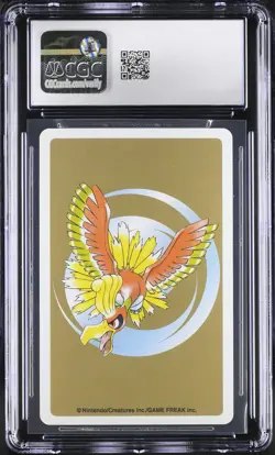 Scyther 8Y CGC 10 Gem Mint 1999 Gold Poker Deck Pokemon Playing Card Japanese - Image 2