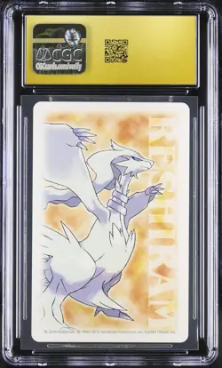 Munna 3 CGC 10 Pristine 2010 Poker Black Pokemon Playing Card Japanese - Image 2