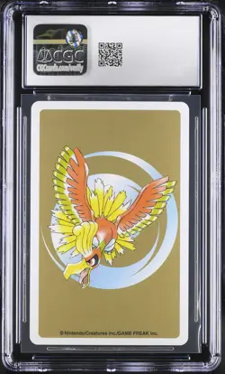 Smeargle 2 CGC 9 Mint 1999 Poker Gold Deck Pokemon Playing Card Japanese - Image 2