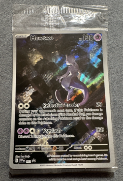 SEALED MEWTWO 052 SV: Scarlet & Violet Promo Card Holo Card - Image 1