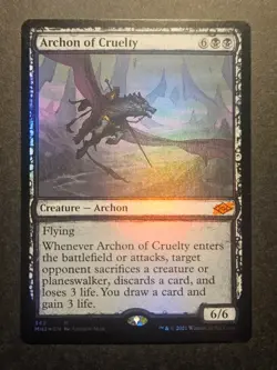 Archon of Cruelty (Showcase) Foil M Modern Horizons 2 342 NM - Image 1