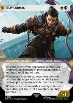 ~ Shay Cormac (Showcase) ~ NM Foil ~ UB: Assassin's Creed ~ MTG ~ - Image 1