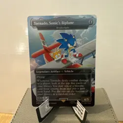 Tornado, Sonic's Biplane - Weatherlight (Rainbow Foil) Secret Lair Drop Foil - Image 1