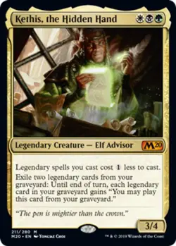 Near Mint x 1 Kethis, the Hidden Hand Core Set 2020 - Image 1