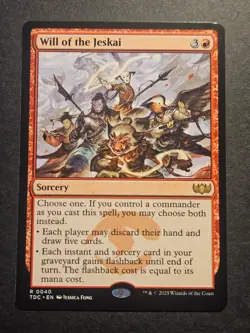 Will of the Jeskai R Commander: Tarkir: Dragonstorm 0040 NM - Image 1