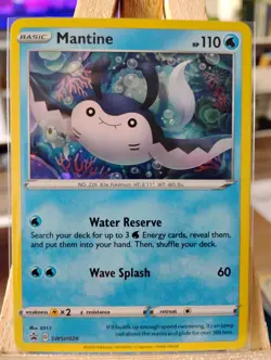 Mantine swsh026 Black Star Promo Holo NM Pokemon Tcg - Image 1