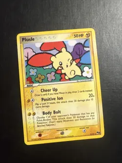 Plusle 5/17 2006 Pop Series 3 Promo Pokemon Card Vintage Exclusive Holo Rare - Image 1