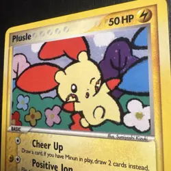 Plusle 5/17 2006 Pop Series 3 Promo Pokemon Card Vintage Exclusive Holo Rare - Image 3