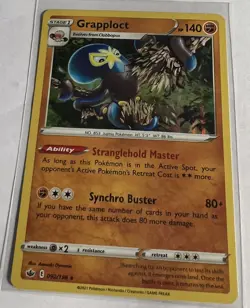 Grapploct 092/198 Holo Rare Pokemon TCG Chilling Reign - Image 1