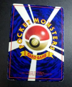 Jynx No.124 Vending Series 2 Old back Vintage Glossy Pokemon Card Japanese - Image 2