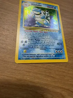 Blastoise - 2/130 - Pokemon Base Set 2 Holo Rare Card WOTC LP/MP FAST SHIPPING - Image 3