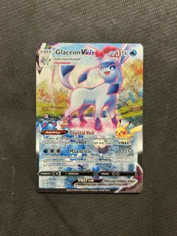Pokemon TCG Glaceon Vmax 209/203! MP/HP Condition! See Description! - Image 1