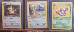 Pokemon Lot of 15 1st Edition WOTC Cards NM-LP Base Set Jungle Fossil Non Holo - Image 4