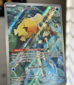 Pokemon Misty's Psyduck Full Art Holo Sv10 Destined Rivals 193/182 70 HP - Image 2