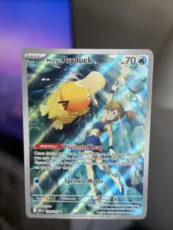 Pokemon Misty's Psyduck Full Art Holo Sv10 Destined Rivals 193/182 70 HP - Image 3