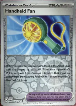 Handheld Fan Reverse Holo - 150/167 - Twilight Masquerade Pokemon 2024 - Image 1