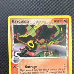 Pokemon Rayquaza 26/110 Holon Phantoms 2006 Basic 80 HP Rare Regular English - Image 2