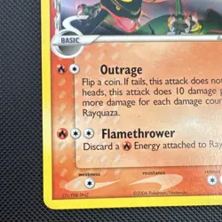 Pokemon Rayquaza 26/110 Holon Phantoms 2006 Basic 80 HP Rare Regular English - Image 5