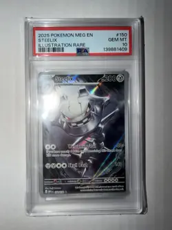 Pokemon Steelix Mega Evolution IR Illustration Rare #150 *GEM MINT PSA 10* - Image 1
